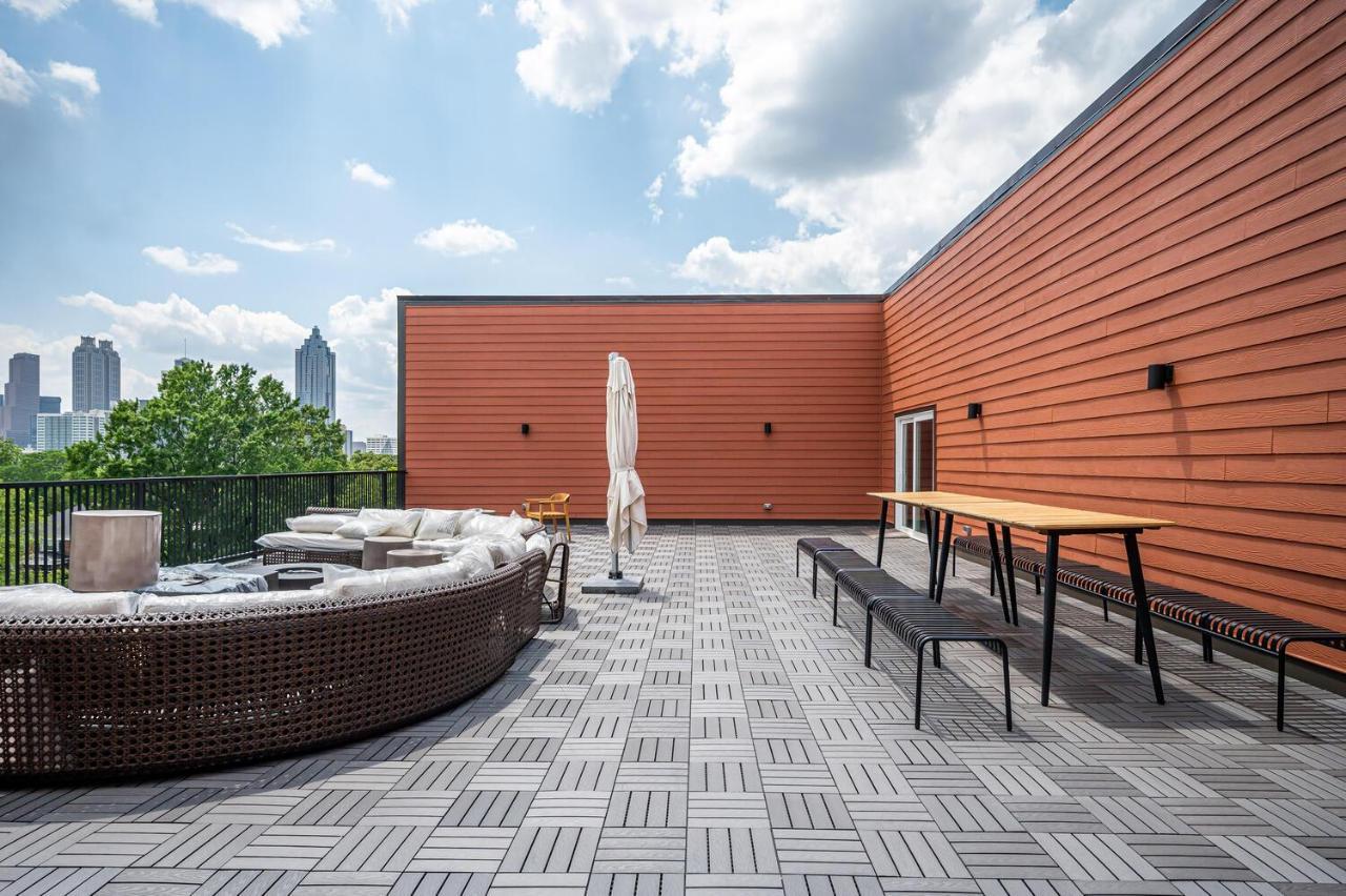 Downtown New-Built Roof-Top Balcony City View 525Pkwy Ατλάντα Εξωτερικό φωτογραφία